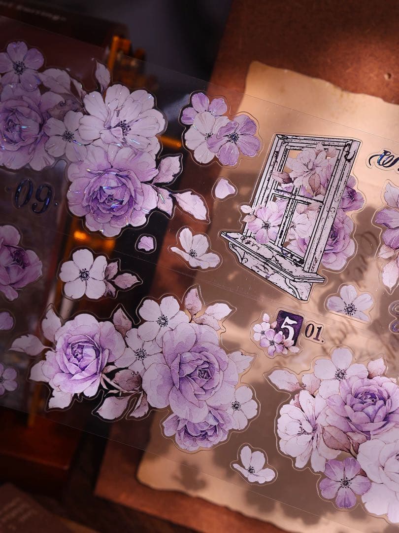 ⭐️SALE⭐️小白家文創《疏影》海外マスキングテープ マステ 【2756】