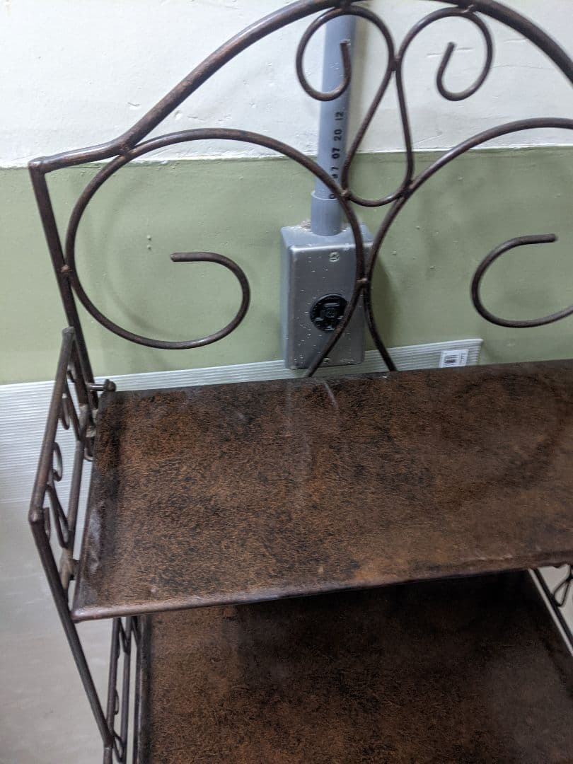 アイアン　シェルフ　アンティーク