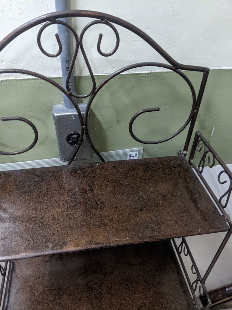 アイアン　シェルフ　アンティーク