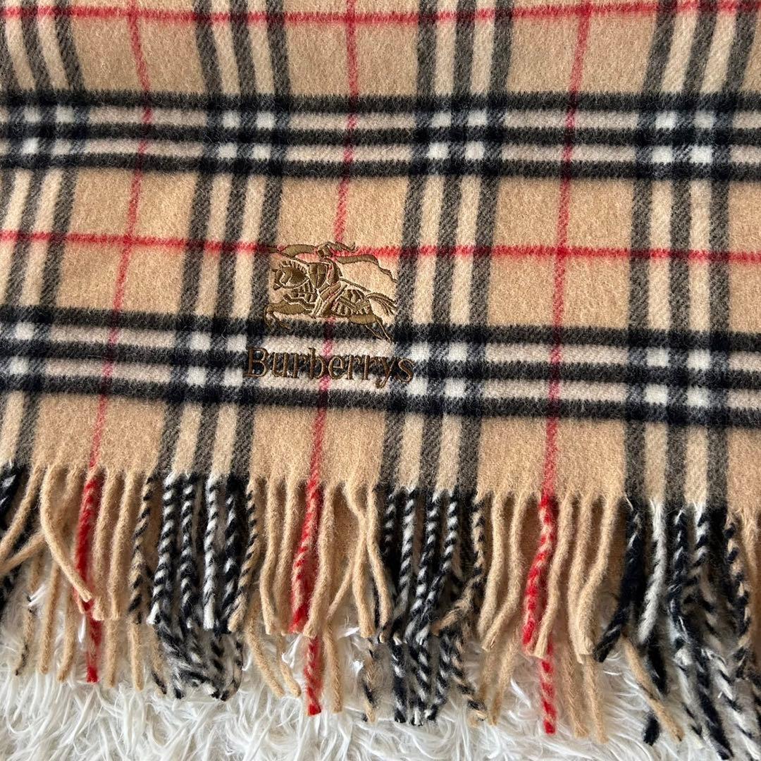 未使用　Burberrys タータンチェック ブランケット　膝掛け