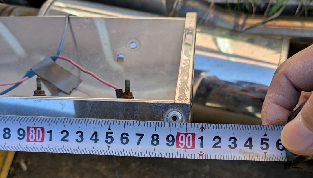 トラック 行灯用？ バイザー角青マーカー