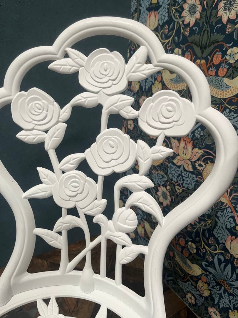 ローズガーデン テーブル ベンチ 椅子 セット アンティーク インテリア