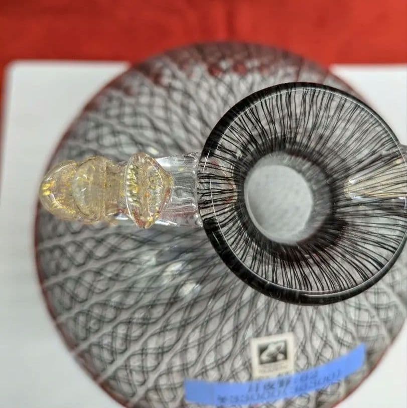 花瓶　金彩レース花瓶　新品 美品　TSUKIYONO