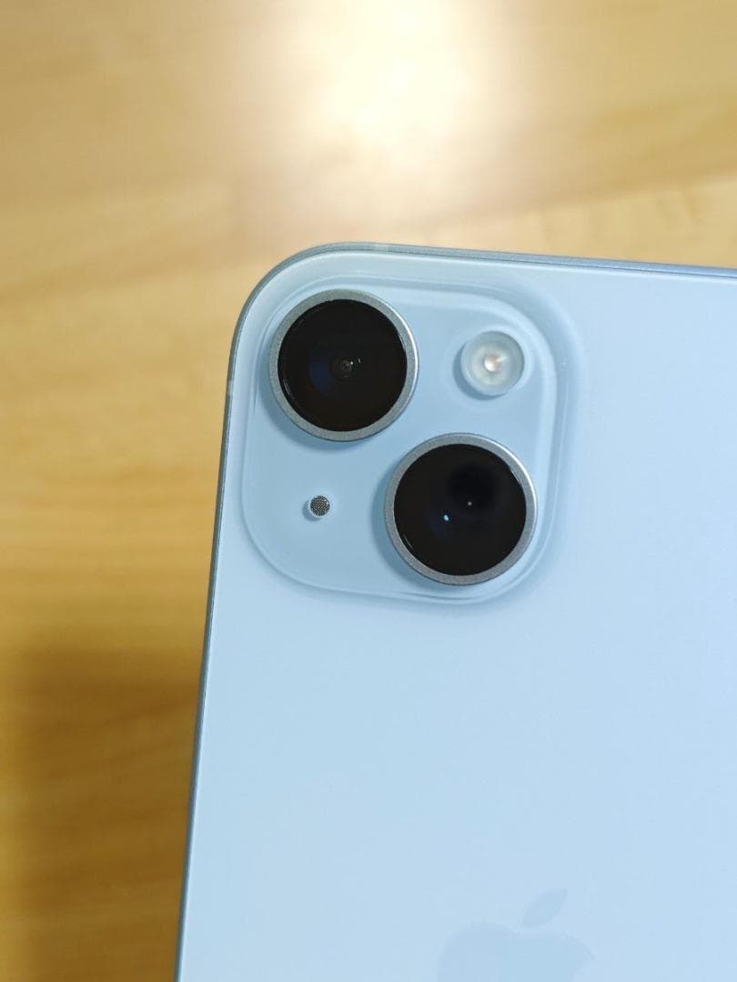 超美品 iPhone15 512GB ブルー SIMフリー 純正バッテリー90%