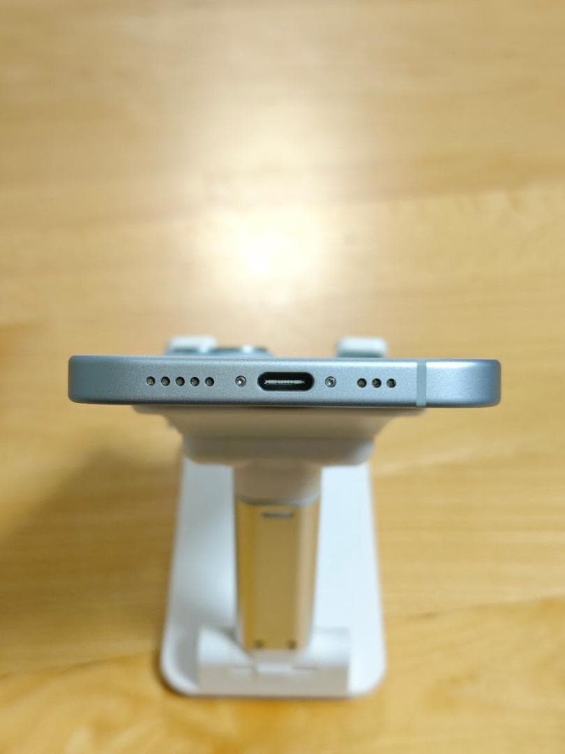 超美品 iPhone15 512GB ブルー SIMフリー 純正バッテリー90%