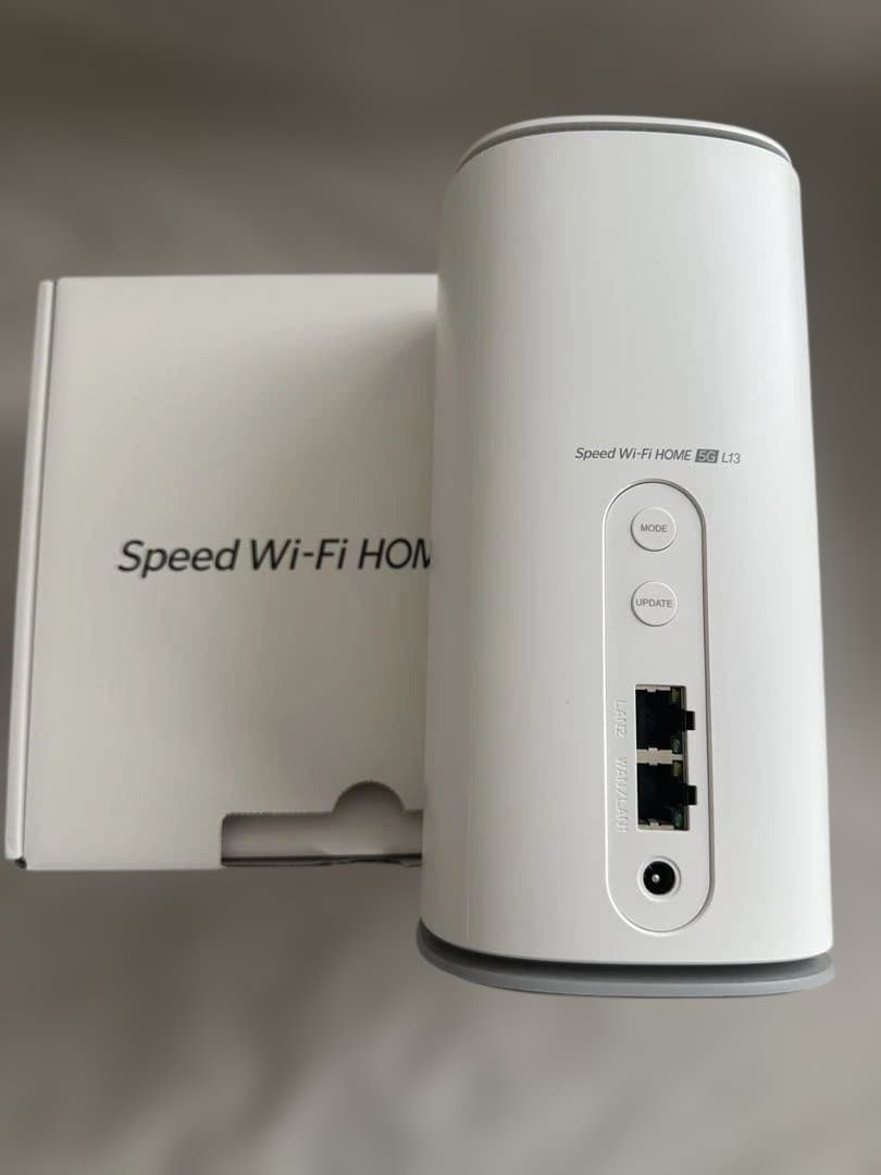 Speed Wi-Fi  5G L13（UQ WiMAXホームルーター）