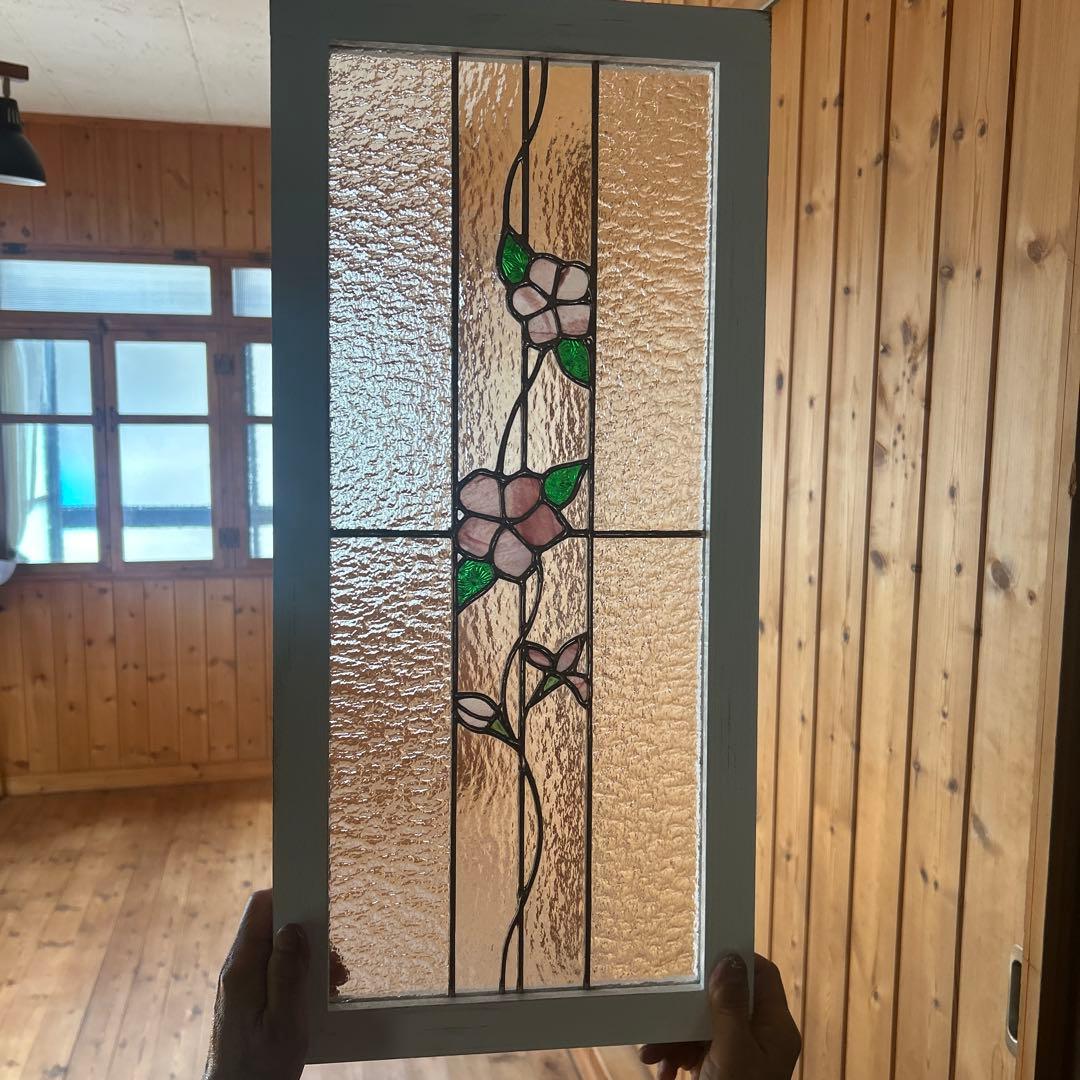 ステンドグラス　ハンドメイド　m9712
