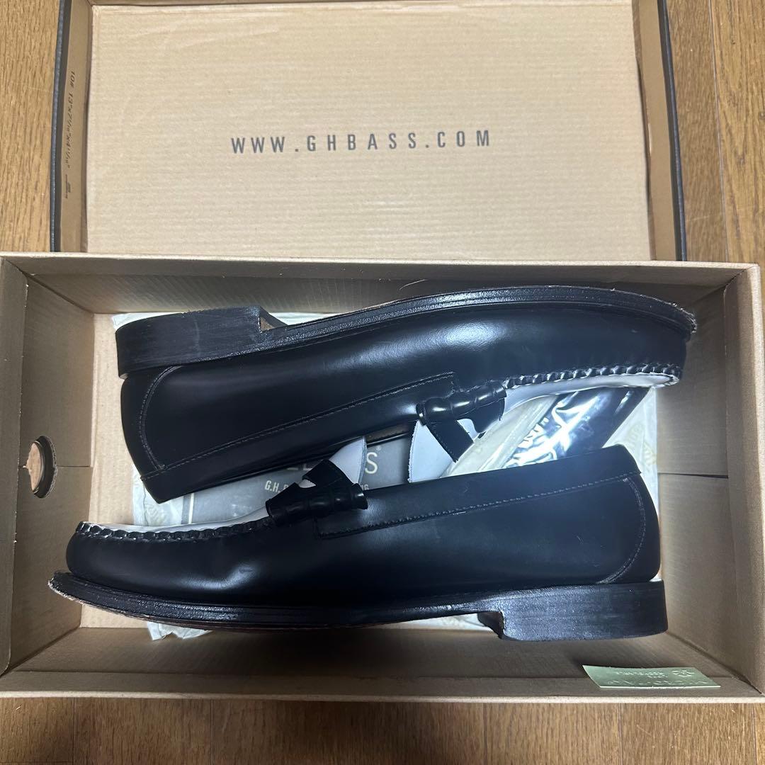 【人気】G.H. BASS LARSON ローファー UK8.5 バイカラー