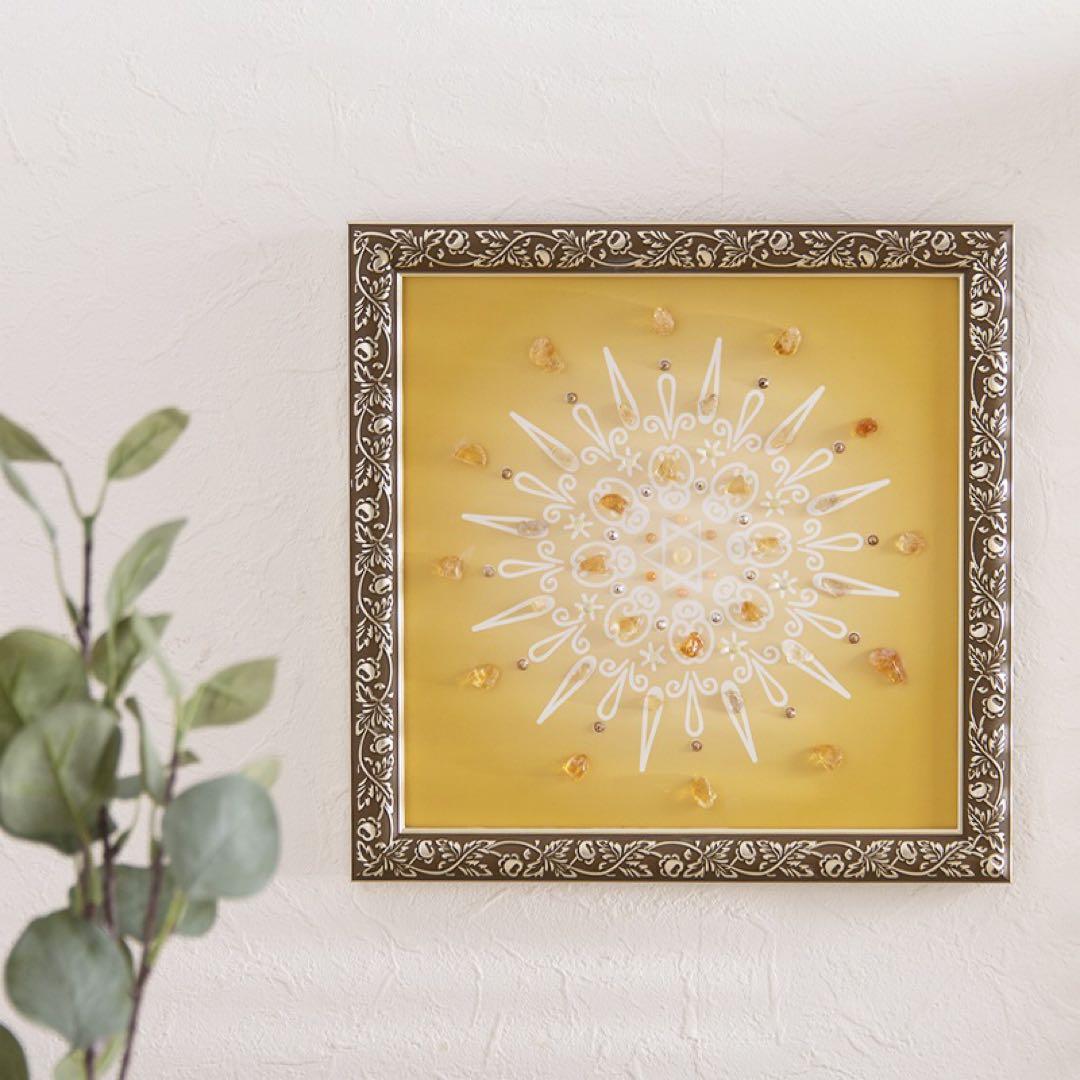 『新月満月の陰陽クリスタルアート』 新月アート＆満月アート 1セット