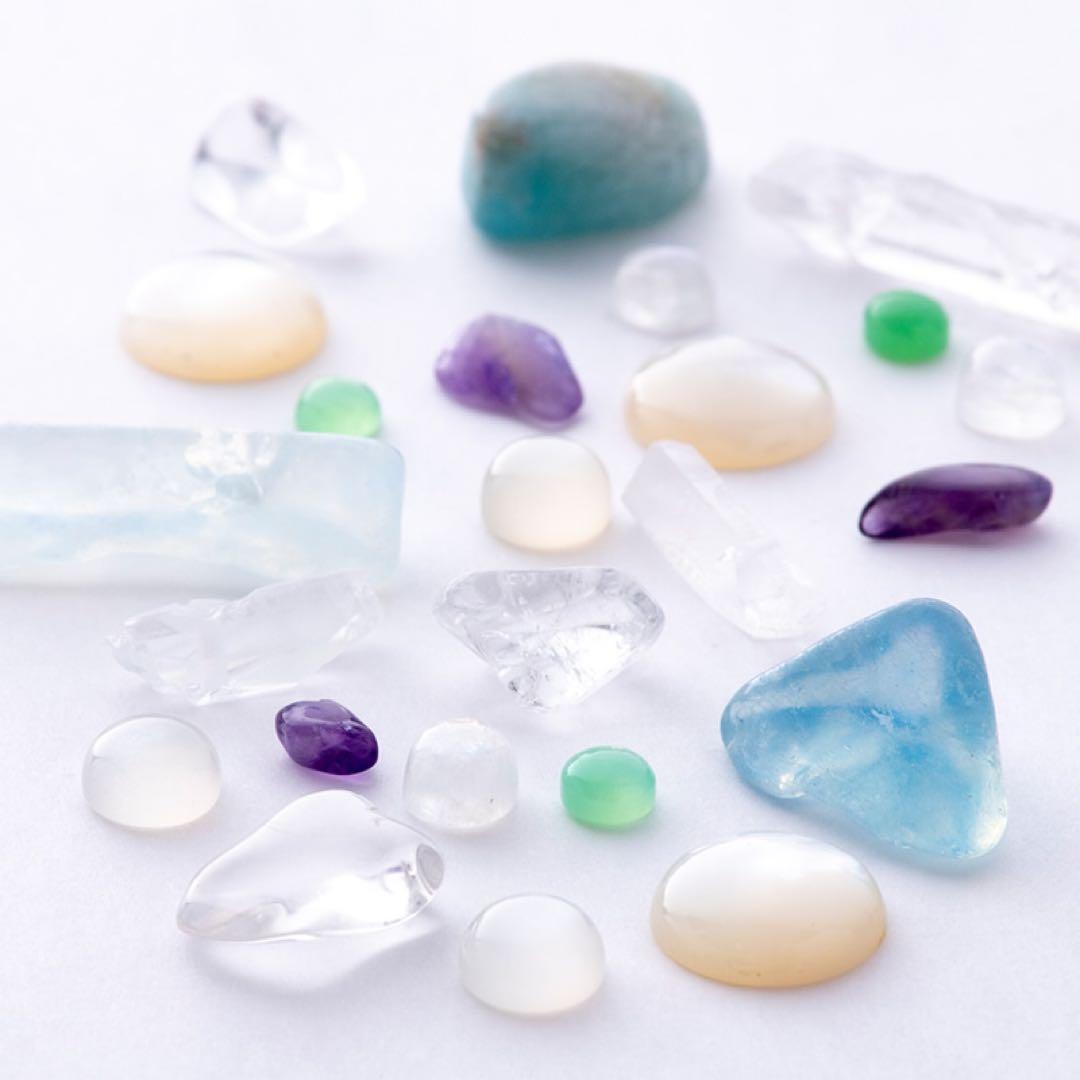 『新月満月の陰陽クリスタルアート』 新月アート＆満月アート 1セット