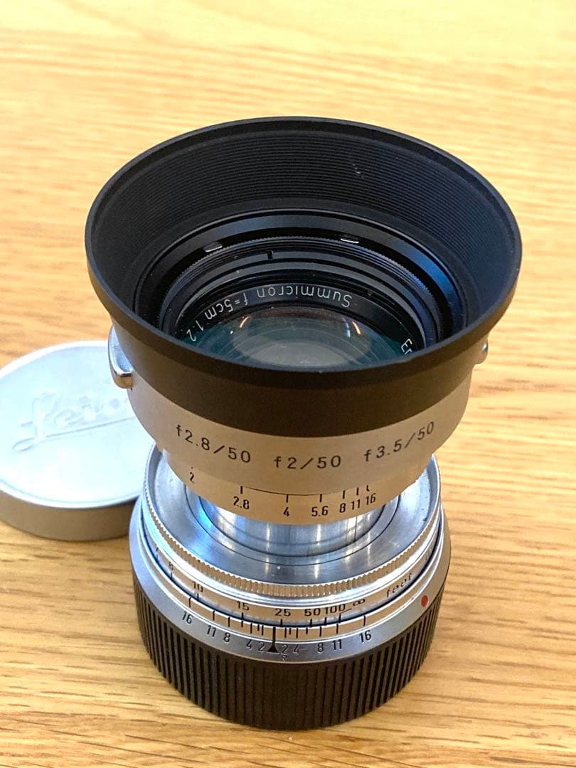 LEICA SUMMICRON M 5cm F2 沈胴　シルバー