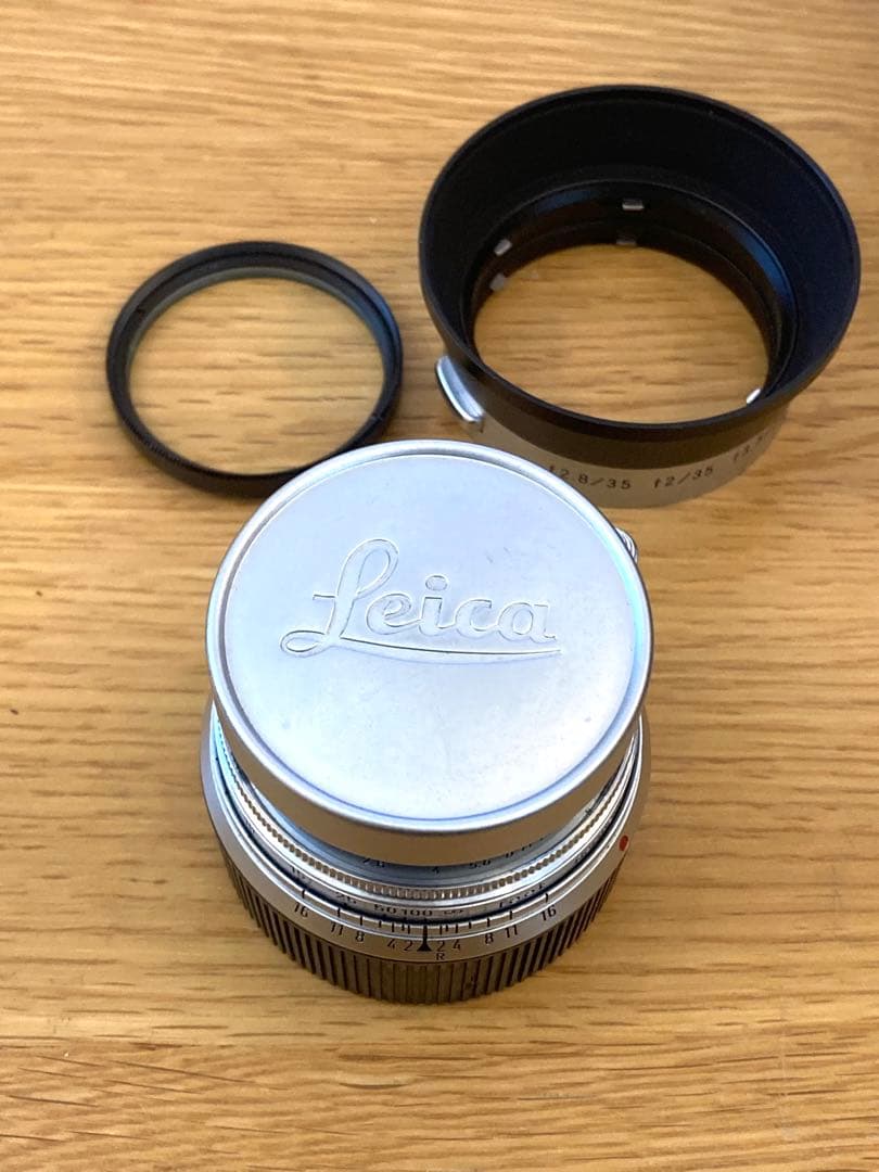 LEICA SUMMICRON M 5cm F2 沈胴　シルバー