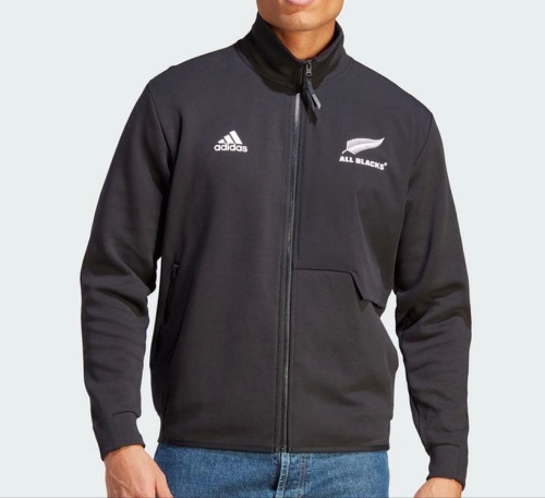 アディダス パーカー オールブラックス ラグビー アンセムジャケット