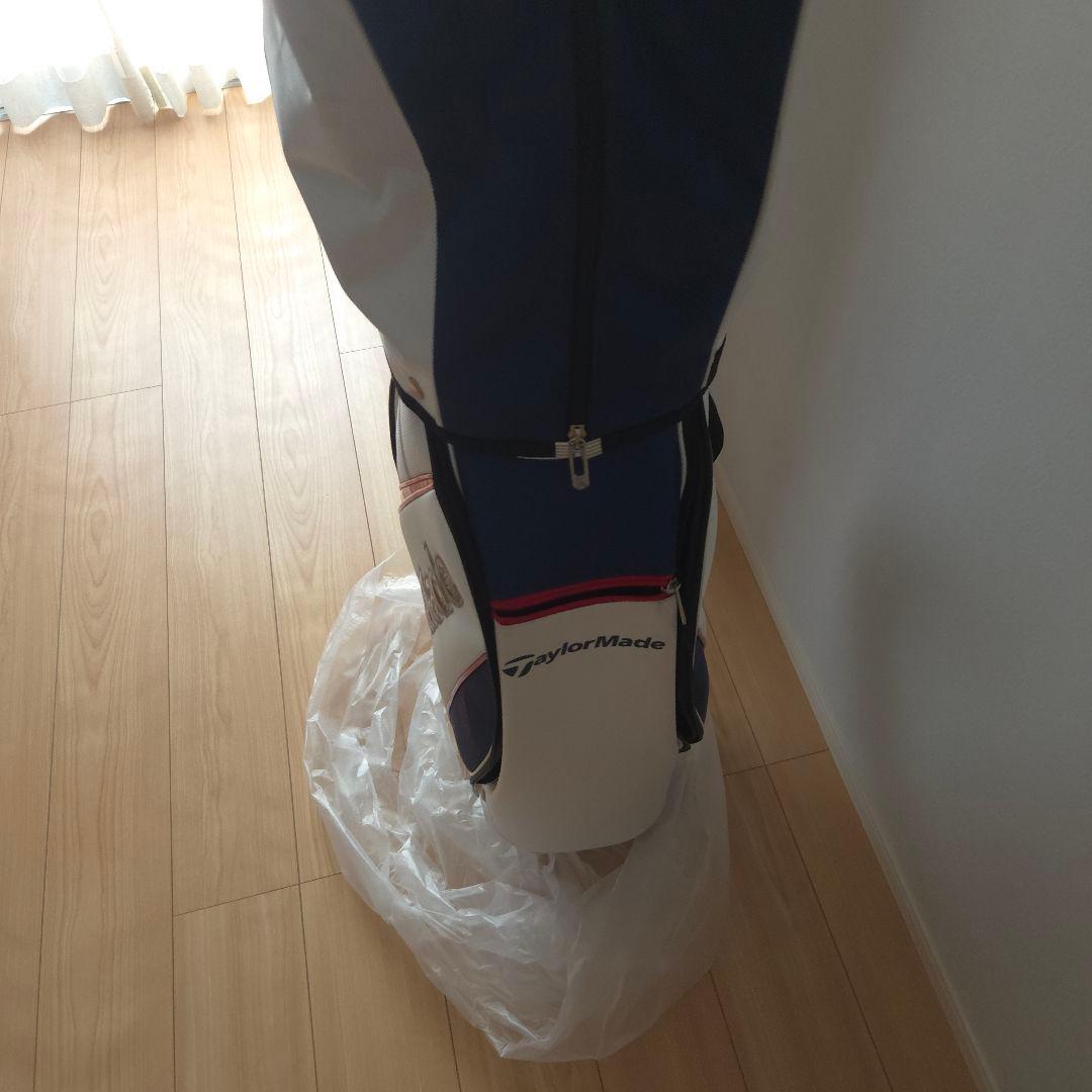 テーラーメイド　キャディバッグ　軽量　ネイビー　ホワイト　レッド