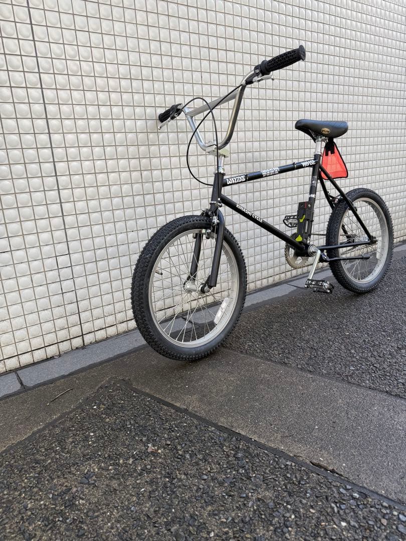 KINASHI CYCLE BMXクルーザーブラック バスケット付き