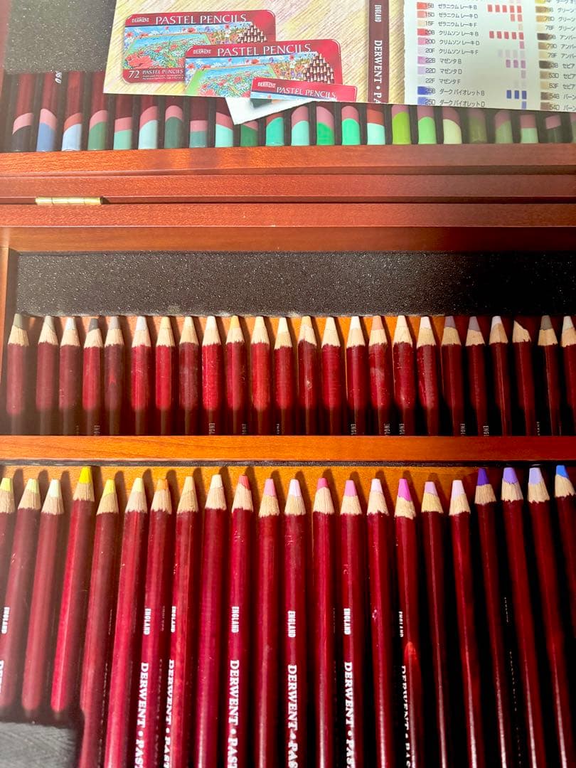 DERWENT ダーウェント パステルペンシル　色鉛筆