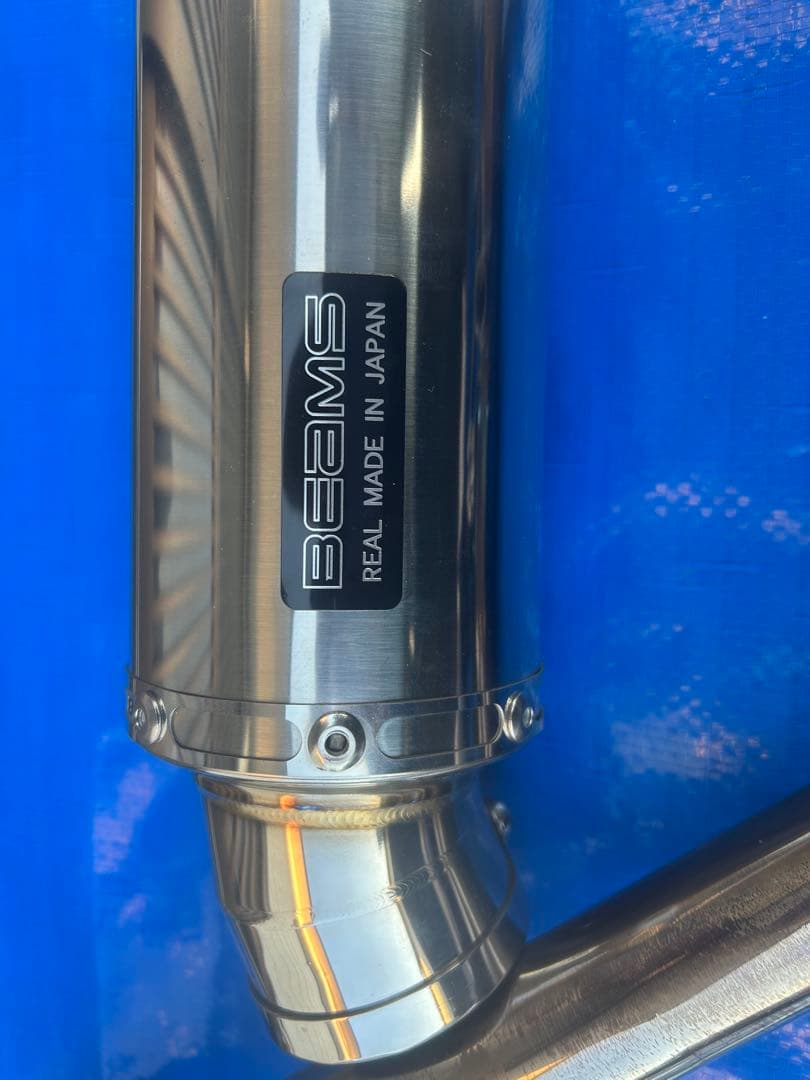 BEAMS R-EVOマフラー シグナスX台湾２型にて使用