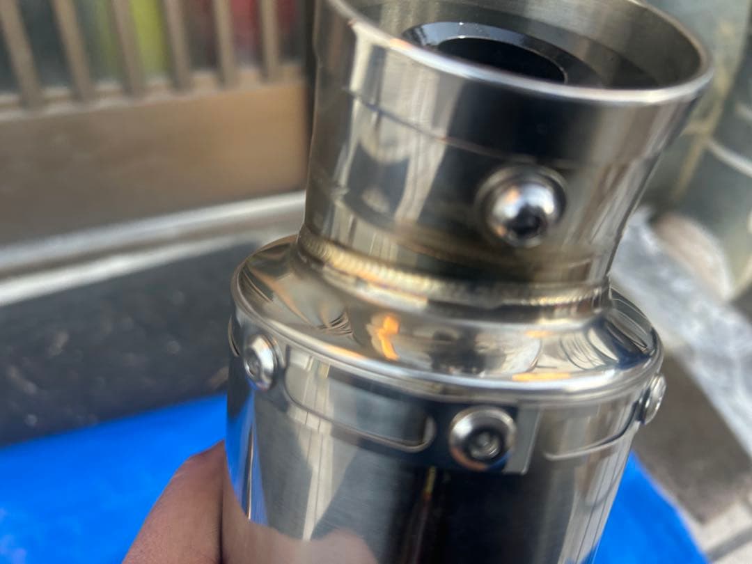 BEAMS R-EVOマフラー シグナスX台湾２型にて使用