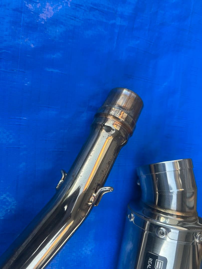 BEAMS R-EVOマフラー シグナスX台湾２型にて使用