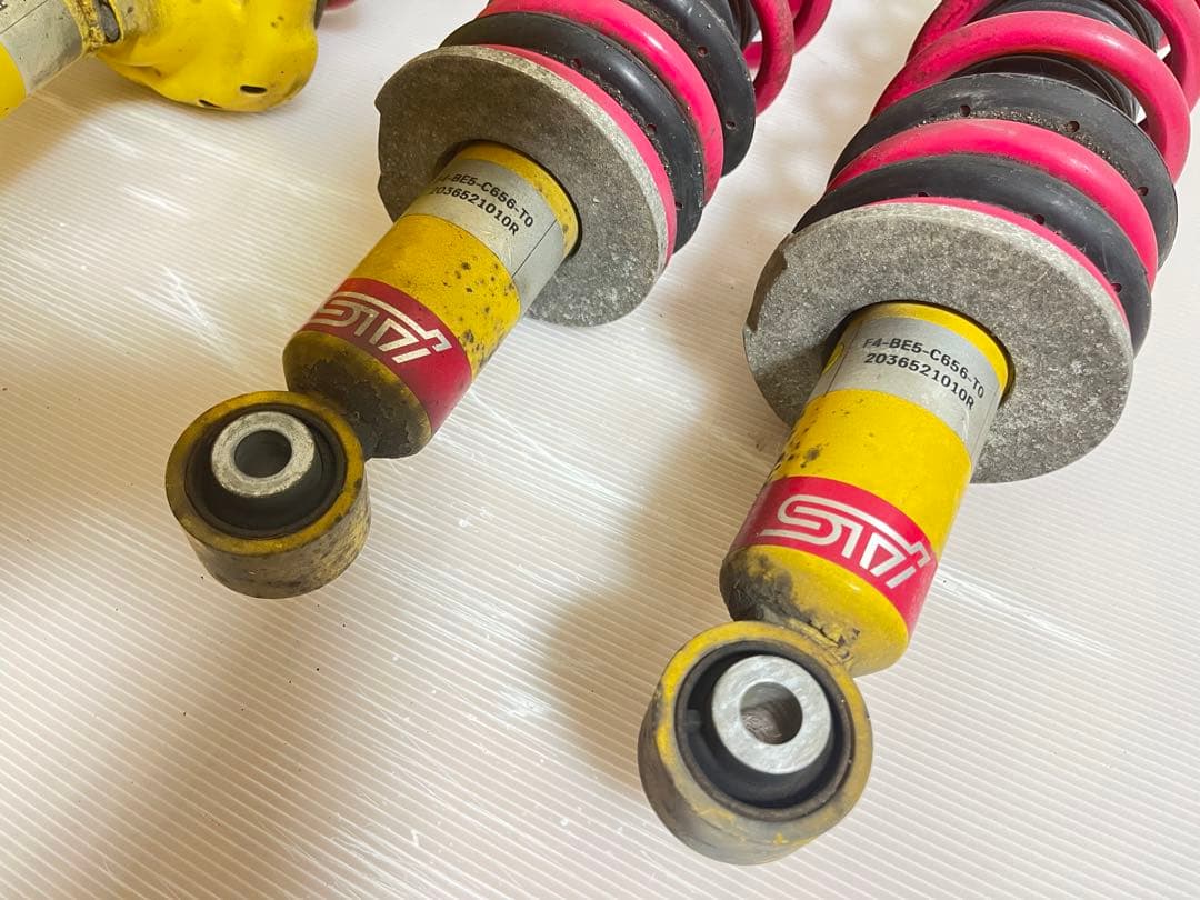 【期間限定価格】スバル純正 BILSTEINサス STIバネ付 BL5レガシィ