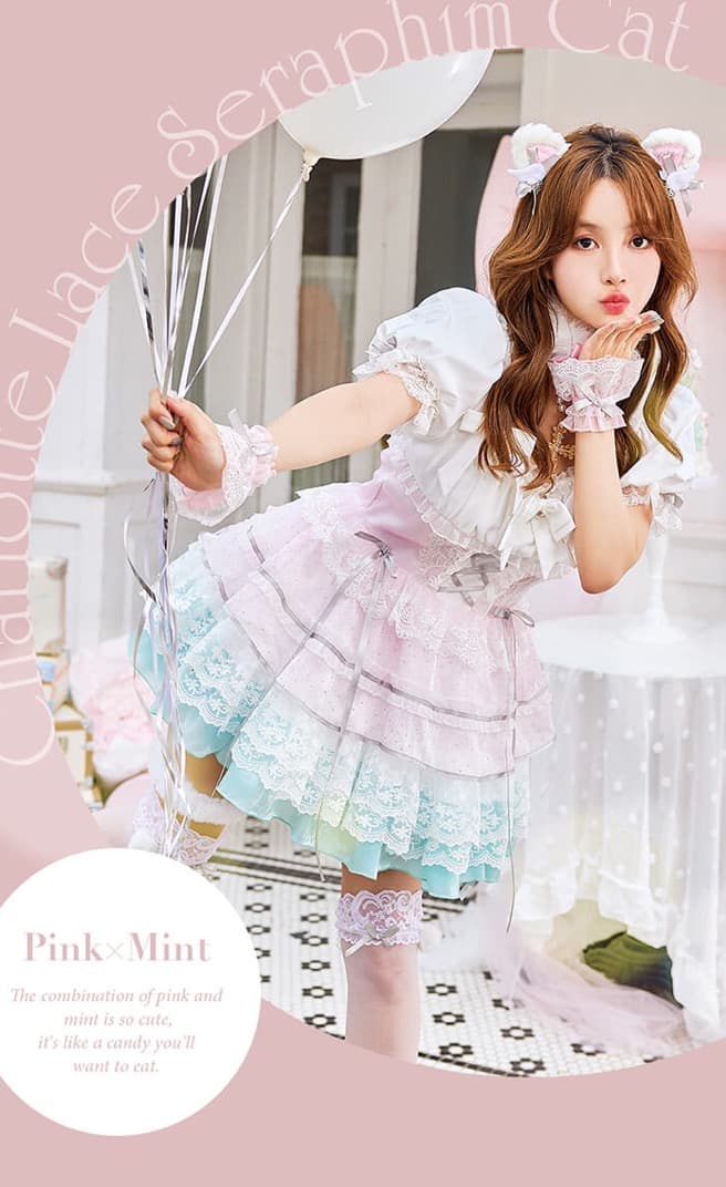 【マリームーン】シャルロットレースセラフィムキャット10点セット