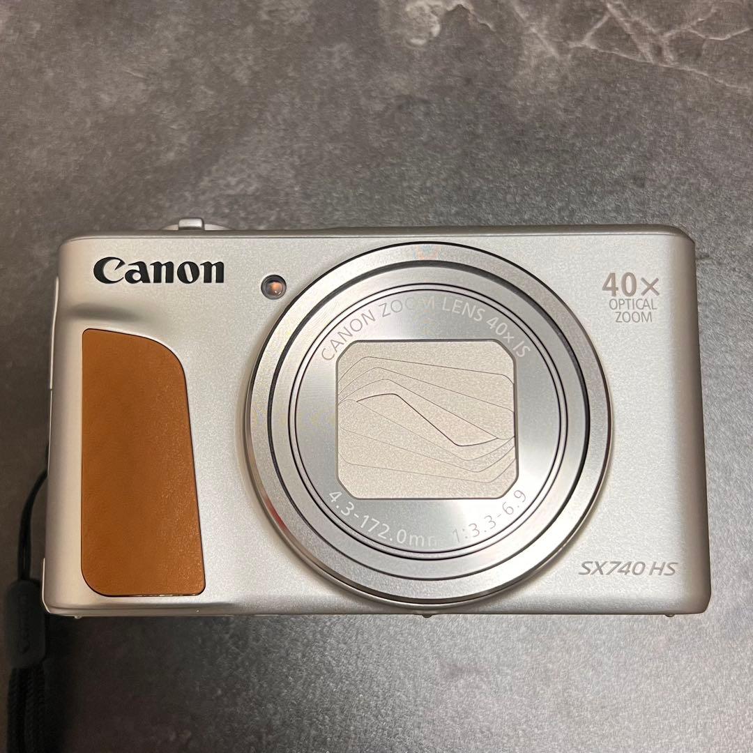 Canon SX740 HS シルバー 40倍光学ズーム