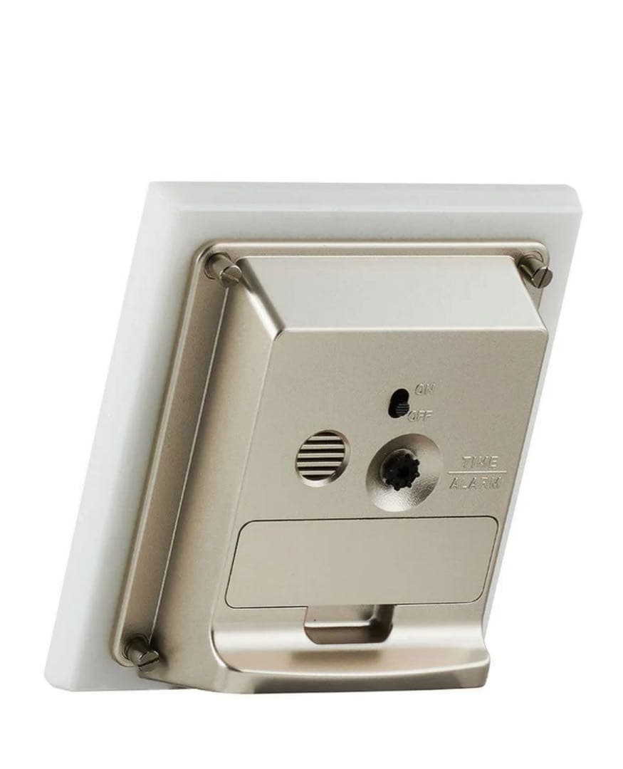 SEIKO EMBLEM 置時計 ホワイト 102mm