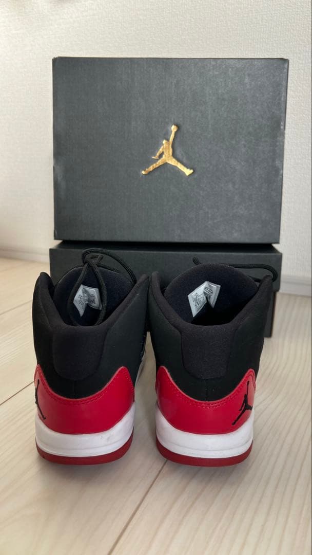 ナイキ　エアジョーダン 21cmAir Jordan ブラック/レッド
