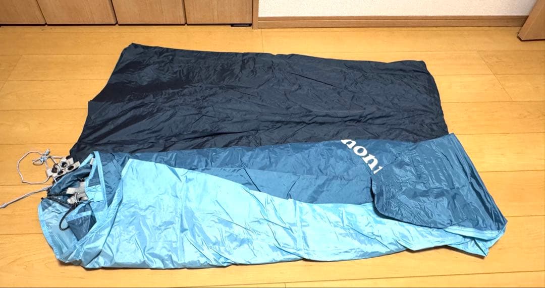 モンベル クロノスドーム2型 テント　他社グランドシート付き