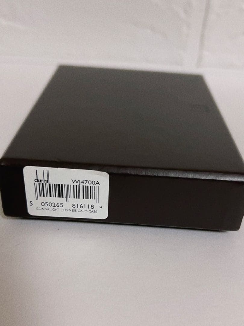 ダンヒル　dunhill カードケース　名刺入れ　新品 箱付き　ブラック