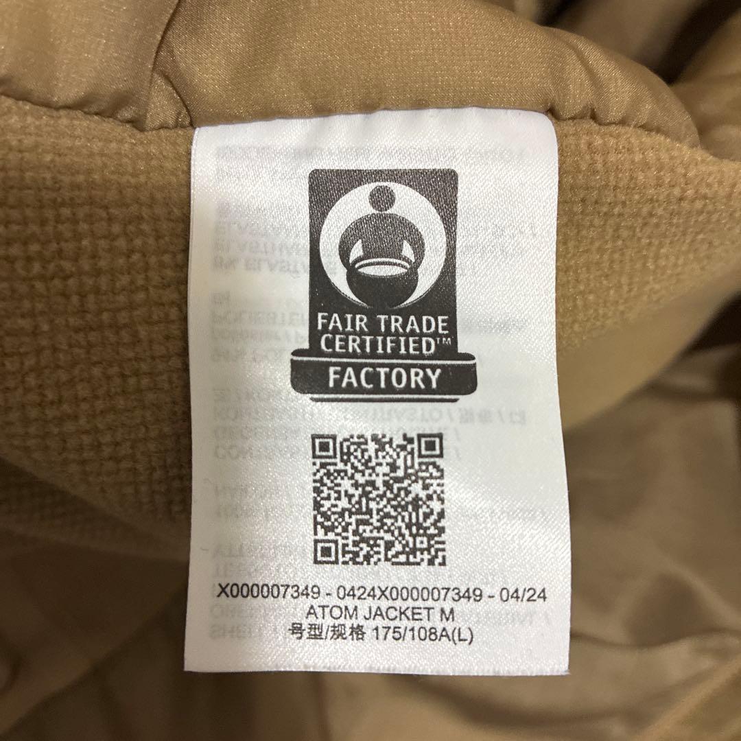 m*o様 ARC'TERYX ATOM JACKET アトムジャケット　キャンバ