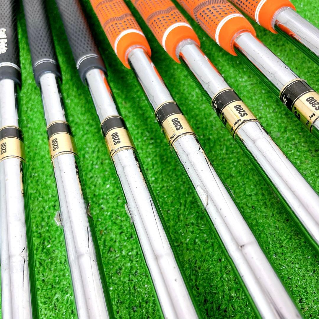 豪華 !SRIXON I-505 メンズアイアン8本セット S-200