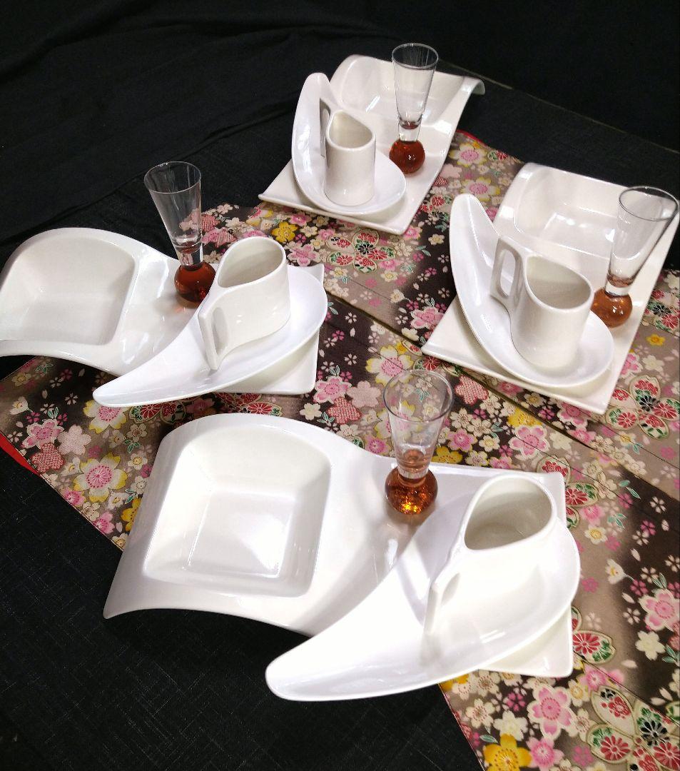 ♥大人気のパーティーセット♥素敵なディスプレイ♥新品・オシャレな3種類3組１２皿