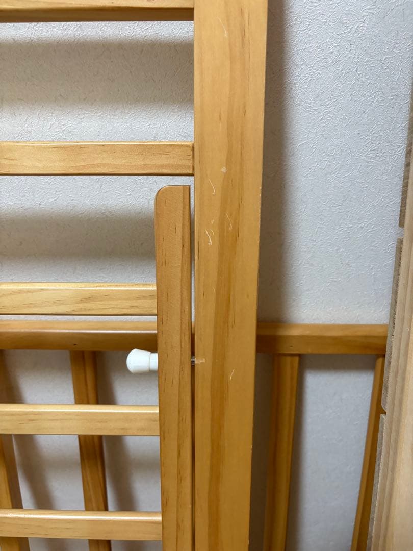 カトージ ハイポジション ベビーベッド　ベビーガード