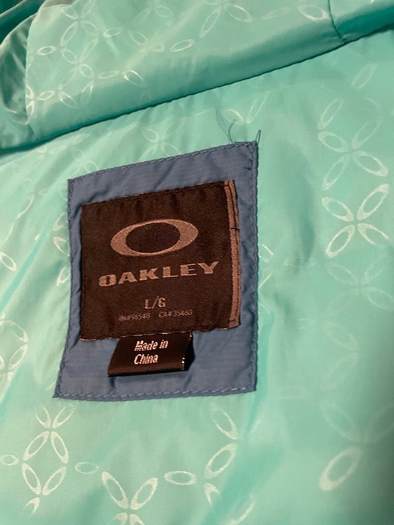 00系　オークリー Oakley ダウンジャケット フード付き　ゴルフ　美品