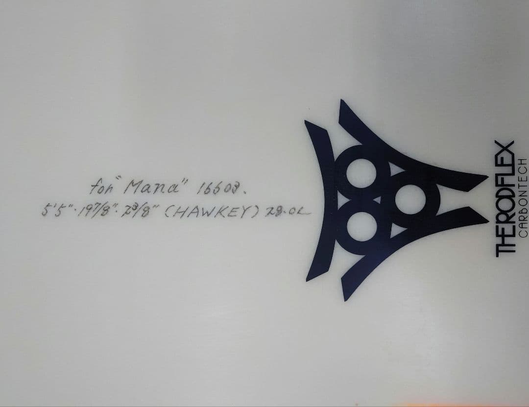 サーフボード ジャスティス Justice ホーキー HAWKEY 5'5