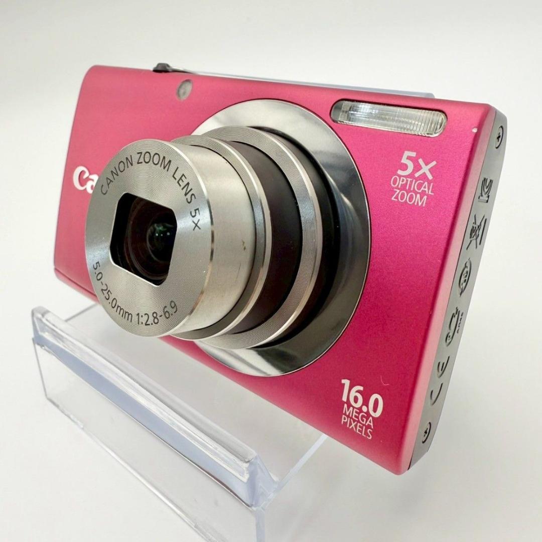【極美品】Canon PowerShot A2300 キャノン デジカメ ピンク