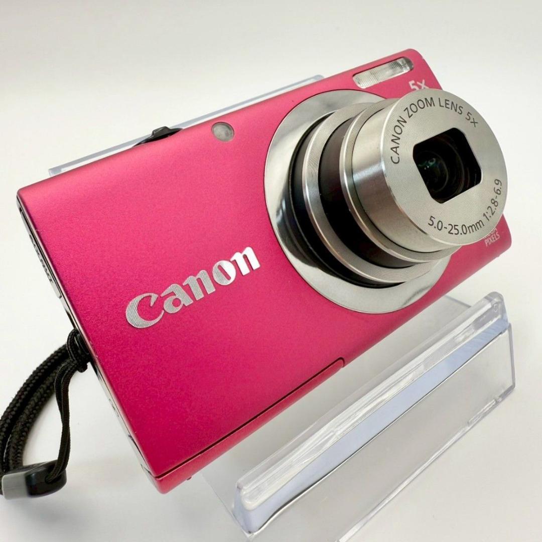 【極美品】Canon PowerShot A2300 キャノン デジカメ ピンク