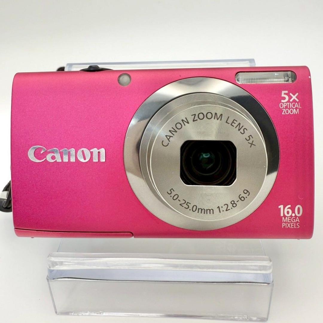 【極美品】Canon PowerShot A2300 キャノン デジカメ ピンク