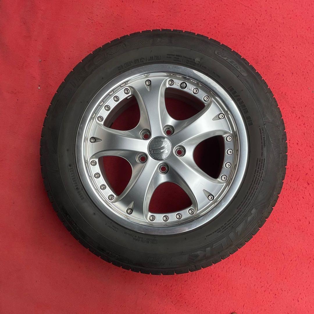 22x専用です送料無料195/65R15 FALKENシンセラSN832ホイール