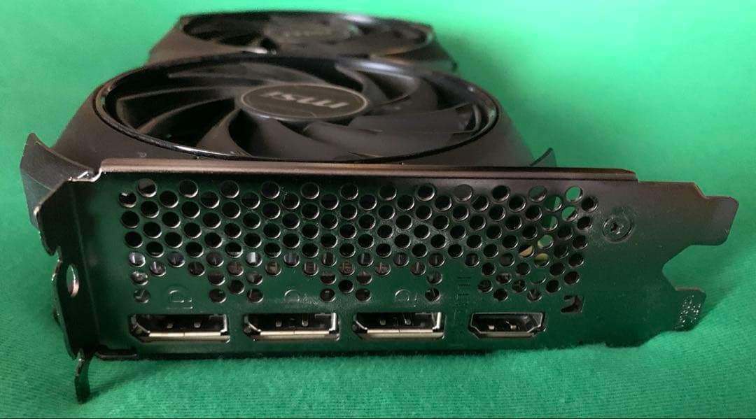 【中古】MSI GeForce RTX 4060 Ti