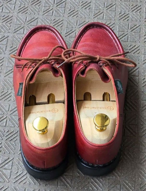 【美品】Paraboot MICHAEL　ミカエル　赤茶　40.5