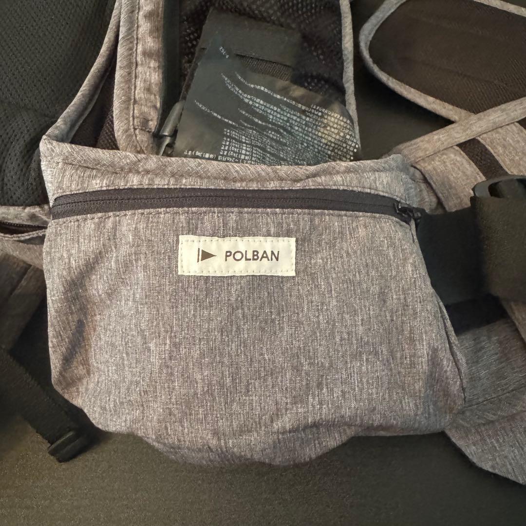 【美品】POLBAN PRIME ヒップシート 最上位モデル グレー