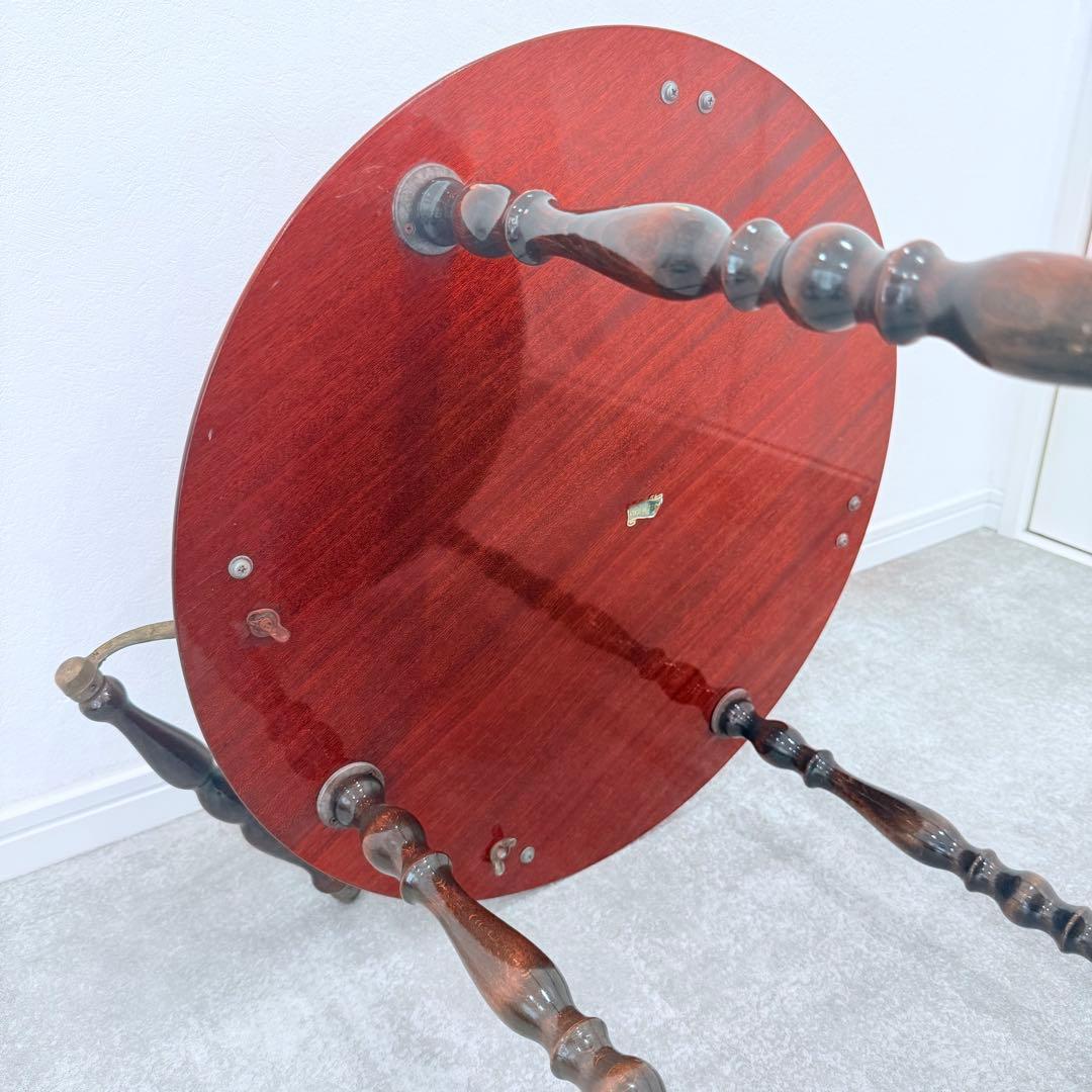 【希少】 イタリア製 象嵌 ワゴン ティーワゴン キッチンワゴン アンティーク