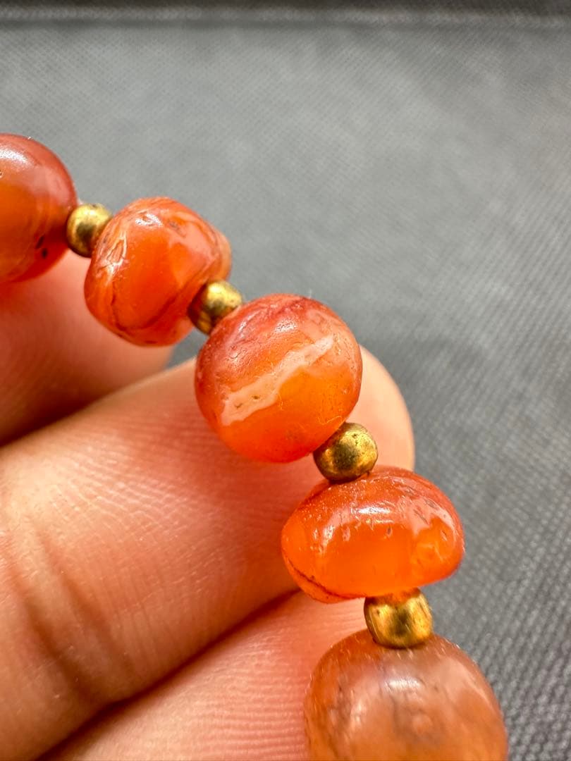 アンティークカーネリアンビーズ