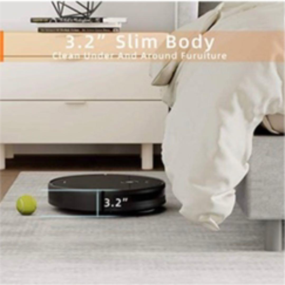 ロボット掃除機 3000Pa 掃除機 5200mAh自動充電 Wi-Fi対応