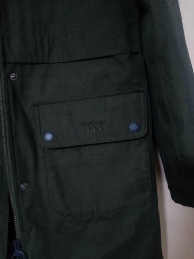 マチャミ　　美品　Barbour バブアー　モッズコート　英国