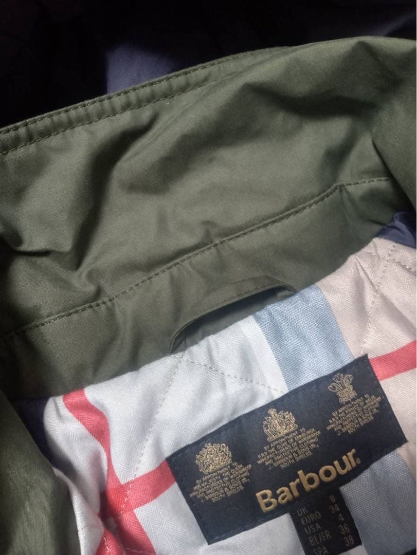 マチャミ　　美品　Barbour バブアー　モッズコート　英国