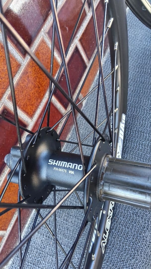 birdy ディスクモデル専用　 純正完組ホイール前後セット