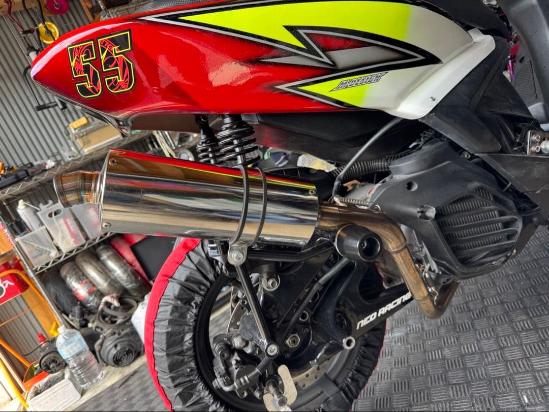 グリファス用　ガレージバル マフラー